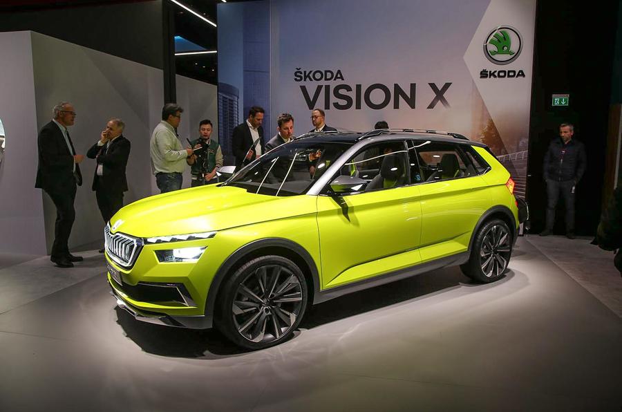 Skoda to reveal the Vision X in Geneva next year