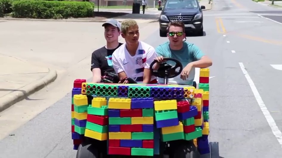 LEGO Cars fun ends with Police