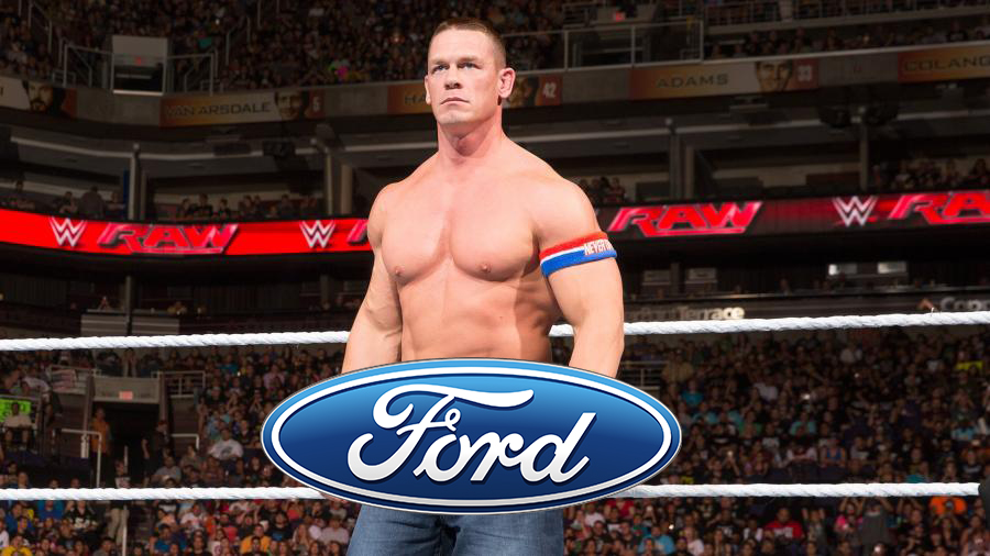 A citation from Ford to the wrestler John Cena