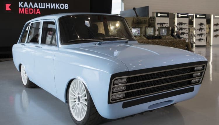 Arms manufacturer: Kalashnikov unveils electric supercar to rival Tesla