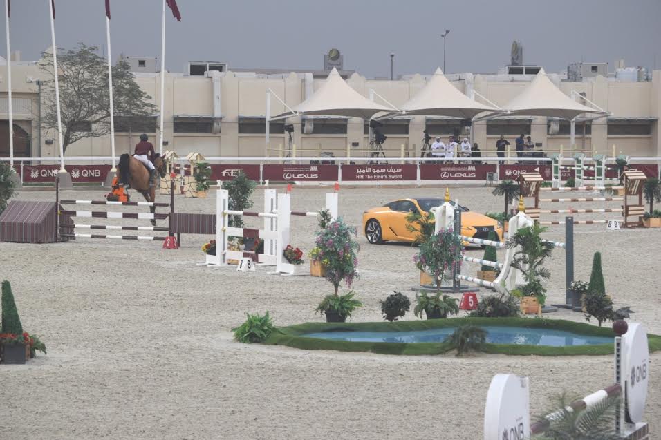 Lexus Qatar Sponsor H.H The Emir Sword Show Jumping Championship 2018