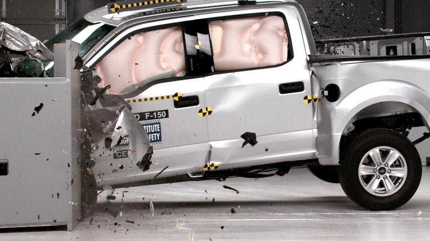 Ford F150 comes first in safety between its equivelants