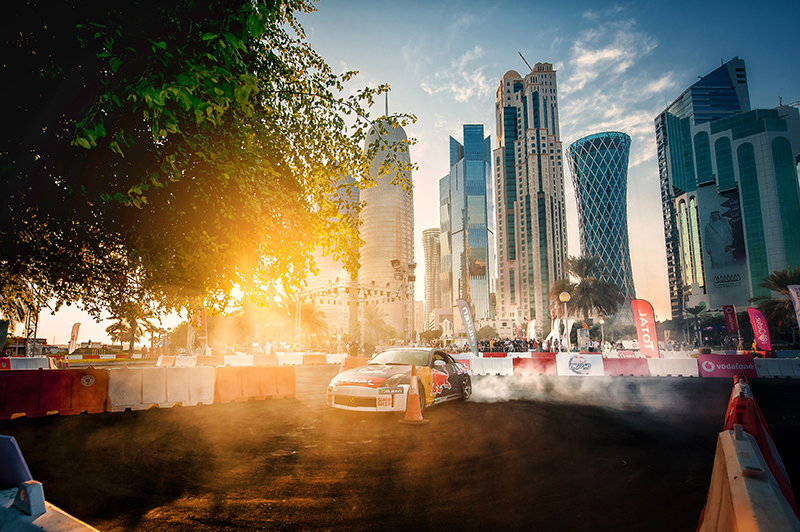 Red Bull Brings Back Car Park Drift 