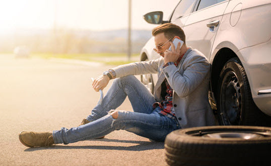 A car puncture lead him to win a million dollar! How?