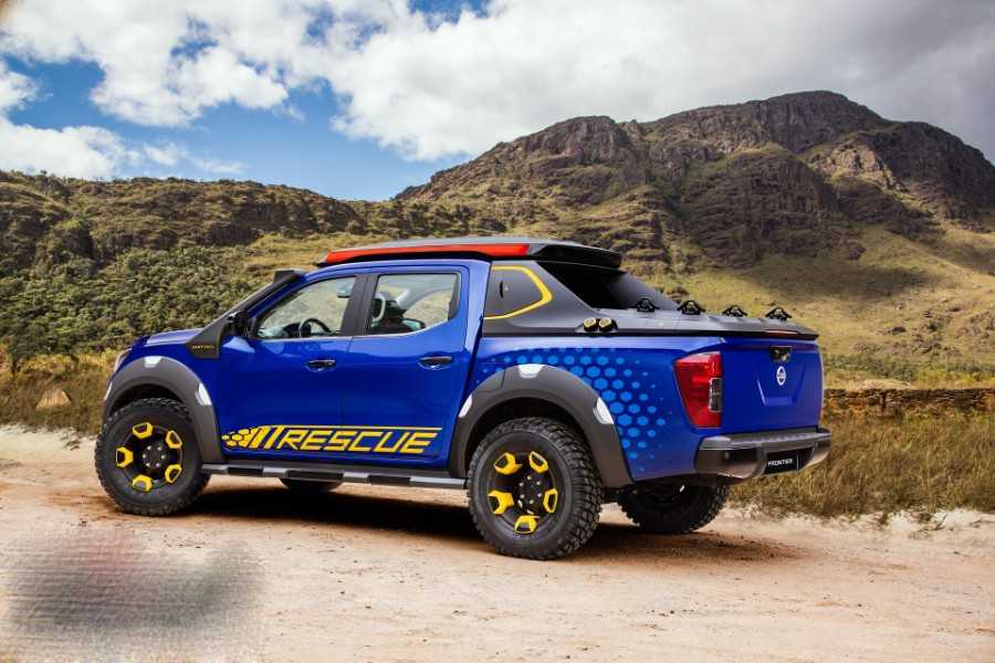 Nissan Frontier Sentinel concept car officially unveils