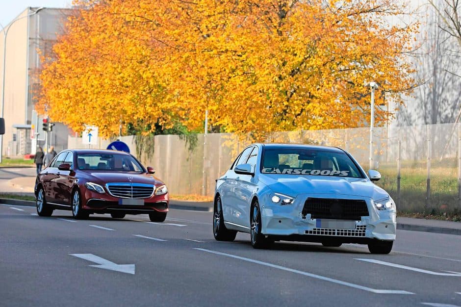 Mercedes-Benz 2020 E Class appears during testing