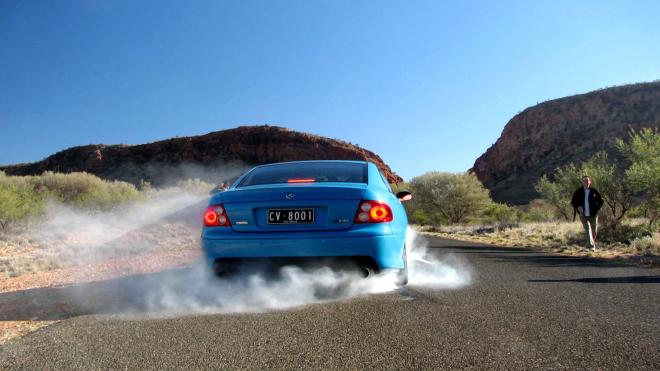 car tire blowout